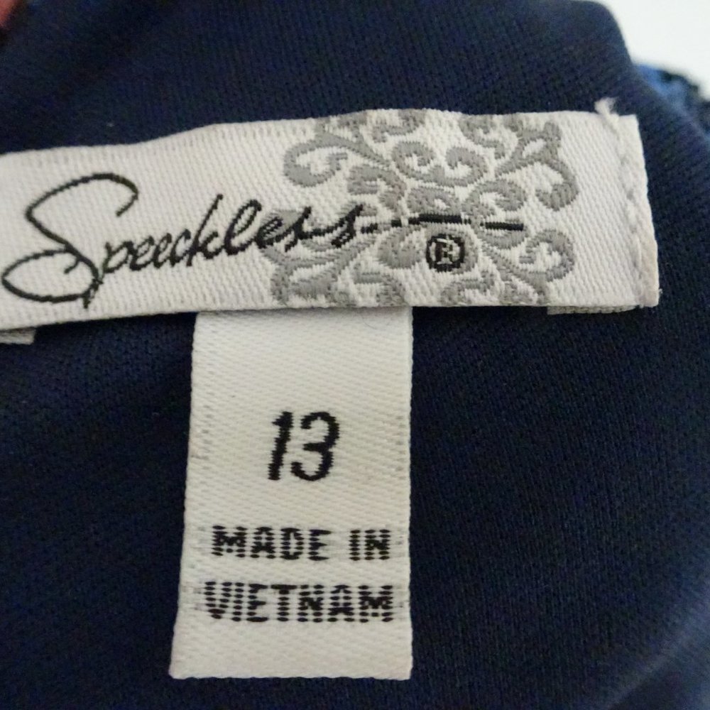 Ladies/Juniors Size 13 Royal Blue Cocktail Dress-Nver Worn - Picture 6 of 9